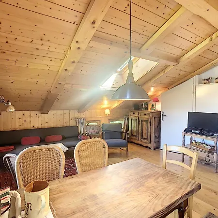 Cosy Avec Mezzanine, Au Pied Des Pistes A Combloux, Parking Inclus - Fr-1-560-25 דירה *